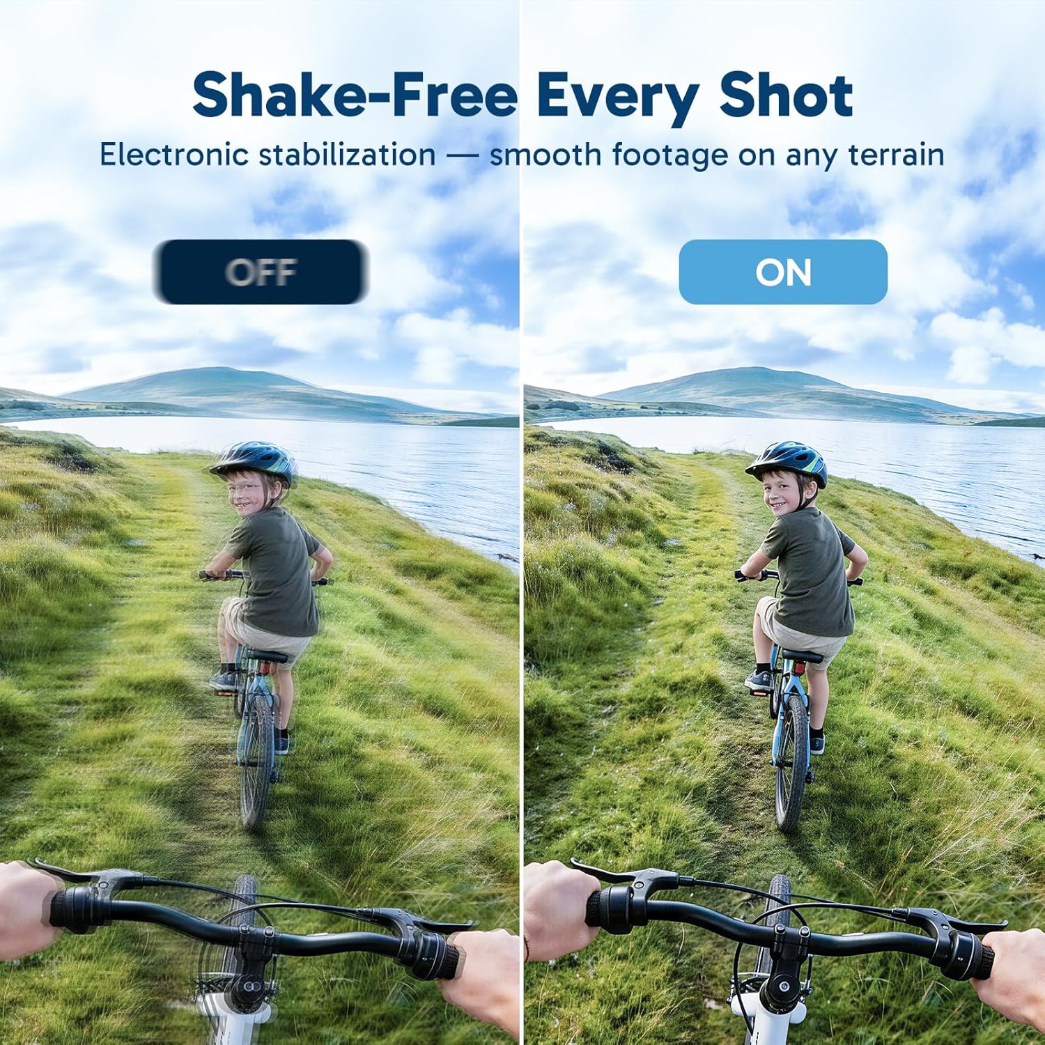 AKASO EK7000 4K30FPS 20MP WiFi Action Camera with EIS Ultra HD 131FT Waterproof Underwater Camera Remote Control 4X Zoom Support External Microphone Black - Image 5